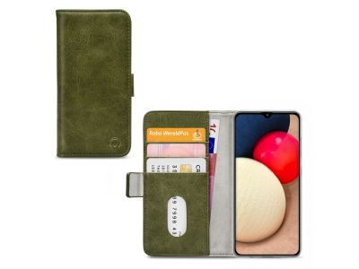 Mobilize Elite Gelly Wallet Book Case Samsung Galaxy A02s Green