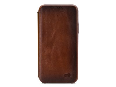 Senza Desire Skinny Leather Wallet Apple iPhone 7 Plus/8 Plus Burned Cognac