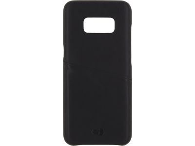 Senza Pure Leather Cover with Card Slot Samsung Galaxy S8+ Deep Black