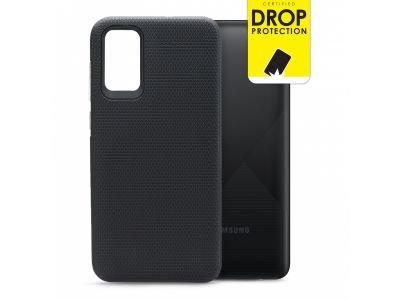 My Style Tough Case voor Samsung Galaxy A02s - Zwart