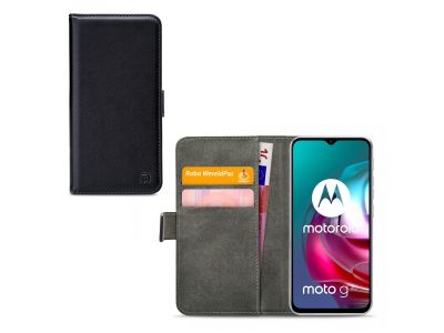 Mobilize Classic Gelly Book Case Motorola Moto G10/G20/G30 - Zwart