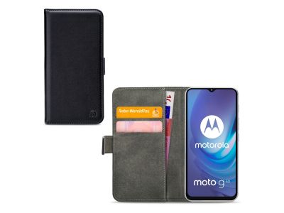 Mobilize Classic Gelly Wallet Book Case Motorola Moto G50 Black