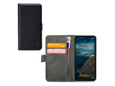 Mobilize Classic Gelly Wallet Book Case Nokia XR20 Black