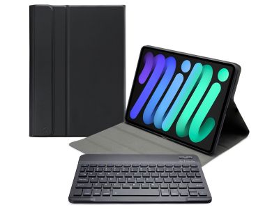 Mobilize Premium Detachable Bluetooth Keyboard Case Apple iPad Mini 6 (2021) Black QWERTY