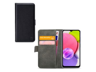 Mobilize Classic Gelly Wallet Book Case Samsung Galaxy A03s Black