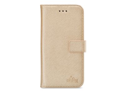 My Style Flex Book Case voor Samsung Galaxy A03s - Goud