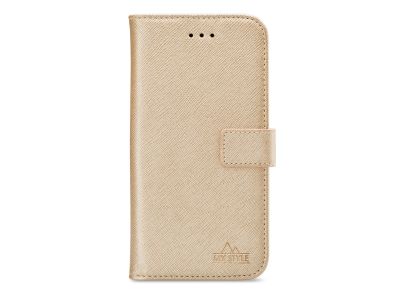 My Style Flex Book Case voor Samsung Galaxy A03s - Goud