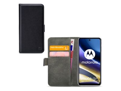 Mobilize Classic Gelly Book Case Motorola Moto G51 5G - Zwart