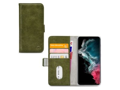 Mobilize Elite Gelly Wallet Book Case Samsung Galaxy S22 Ultra 5G Green