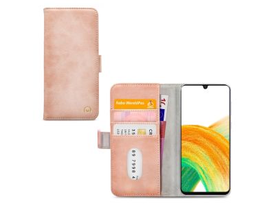 Mobilize Elite Gelly Wallet Book Case Samsung Galaxy A33 5G Soft Pink