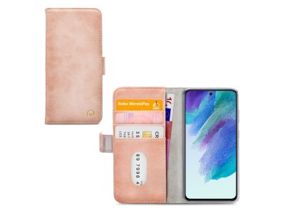 Mobilize Elite Gelly Wallet Book Case Samsung Galaxy S21 FE 5G Soft Pink