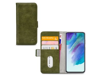 Mobilize Elite Gelly Wallet Book Case Samsung Galaxy S21 FE 5G Green