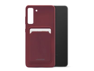 Mobilize TPU Hoesje voor Samsung Galaxy S21 FE 5G Matt - Rood