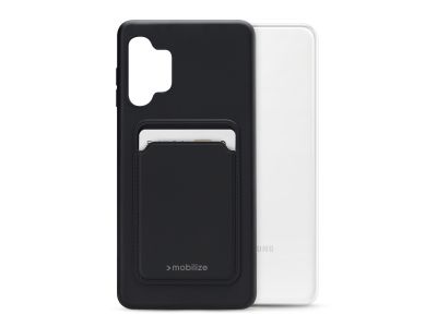 Mobilize Rubber Gelly Card Case Samsung Galaxy A13 4G Matt Black