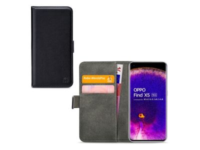 Mobilize Classic Gelly Wallet Book Case OPPO Find X5 5G Black