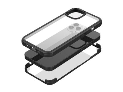 Mobilize Gehard Glas 360 Bescherming - Hoesje Apple iPhone 11 Pro Max - Zwart