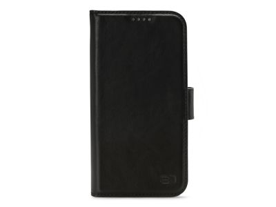 Senza Pure Lederen Wallet Apple iPhone 14 - Zwart