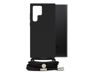 Mobilize Lanyard Gelly Case for Samsung Galaxy S22 Ultra 5G Black