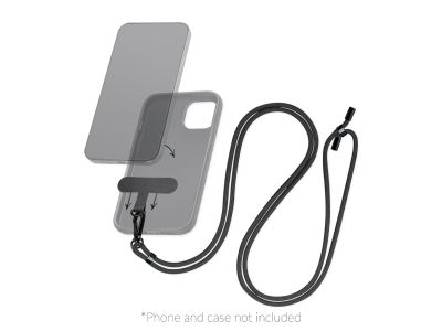 Mobilize Nylon Lanyard Black