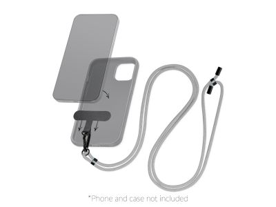 Mobilize Nylon Lanyard Grey