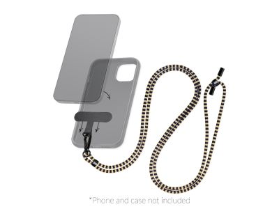 Mobilize Nylon Lanyard Blue/Beige