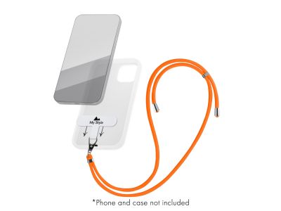 My Style Smartphone Lanyard voor Phones - Oranje