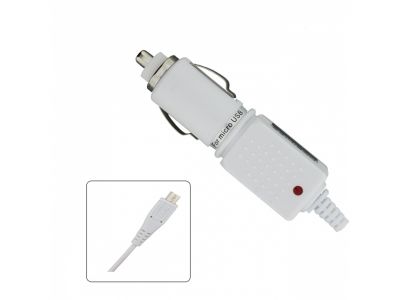 Xccess Car Charger Micro USB 1.0A White