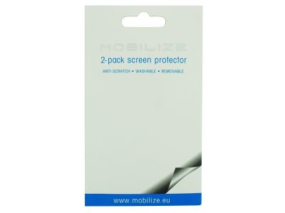 Mobilize Folie Screenprotector 2-pack Samsung Galaxy Xcover S5690 - Transparant