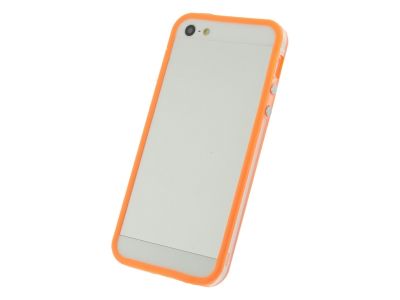 Xccess Bumper Case Apple iPhone 5/5S/SE Transparent/Orange