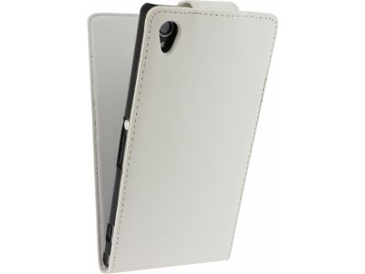 Xccess Flip Case Sony Xperia Z1 - Wit