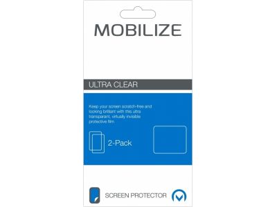 Mobilize Folie Screenprotector 2-pack Samsung Galaxy S5/S5 Plus/S5 Neo - Transparant