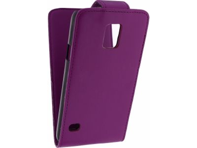 Xccess Flip Case Samsung Galaxy S5/S5 Plus/S5 Neo Purple