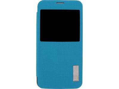 Rock Elegant Side Flip Case Samsung Galaxy S5/S5 Plus/S5 Neo Blue