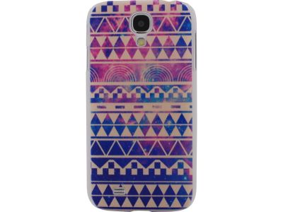 Xccess Backcover Samsung Galaxy S4 I9500/I9505 - Paars Aztec