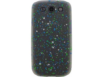 Xccess Cover Spray Paint Glow Samsung Galaxy SIII I9300 Green