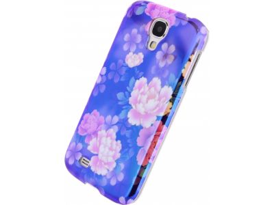 Xccess Oil Cover Samsung Galaxy S4 I9500/I9505 - Paars Flower