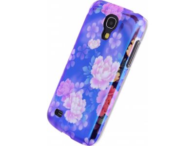 Xccess Oil Cover Samsung Galaxy S4 Mini I9195 Purple Flower