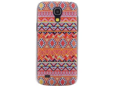 Xccess Backcover Samsung Galaxy S4 Mini I9195 Orange Aztec