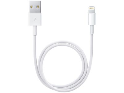 Apple Lightning naar USB Kabel 0.5m. - Wit