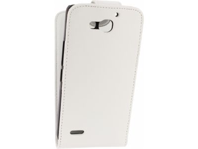 Xccess Flip Case Huawei Ascend G750 - Wit