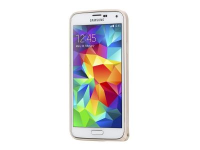 Rock Slim Guard Bumper Case Samsung Galaxy S5/S5 Plus/S5 Neo Champagne Gold