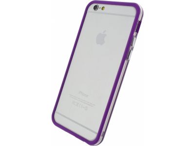 Xccess Bumper Case Apple iPhone 6/6S Transparent/Purple