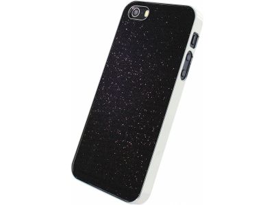 Xccess Glitter Cover Apple iPhone 5/5S/SE - Zwart