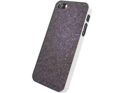 Xccess Glitter Cover Apple iPhone 5/5S/SE - Grijs