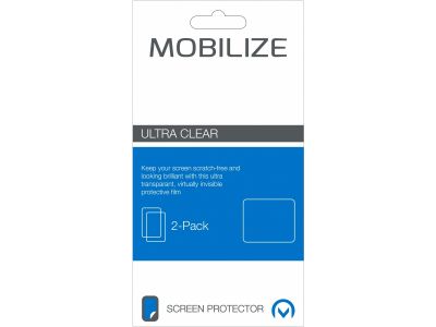 Mobilize Folie Screenprotector 2-pack Motorola Moto E 2nd Gen. - Transparant