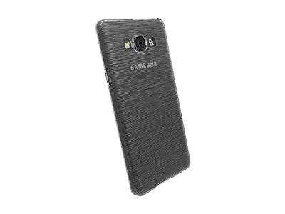 90061 Krusell FrostCover Samsung Galaxy A7 Transparent Black