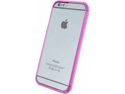 Xccess TPU/PC Case Apple iPhone 6/6S Transparent/Pink