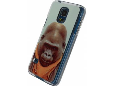 Xccess Metal Plate Cover Samsung Galaxy S5 mini Funny Gorilla