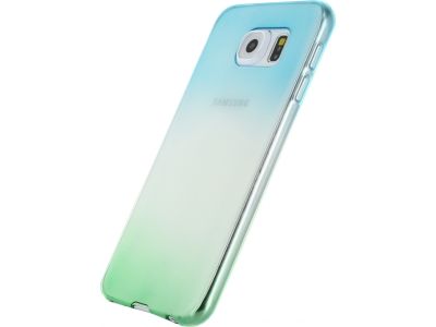 Xccess Dun TPU Hoesje voor Samsung Galaxy S6 Edge - Groen