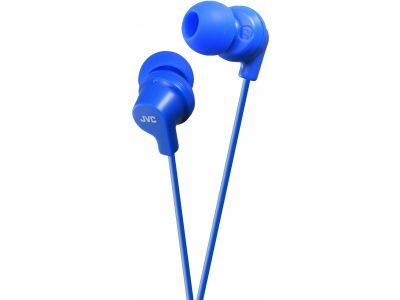 HA-FX10-A JVC Colourful Inner Ear Headphone Azure